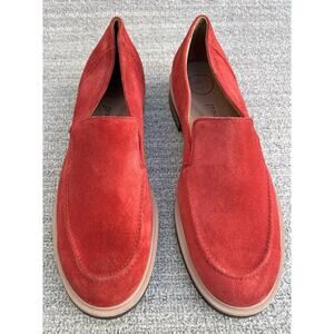 PAUL GREEN Shelby Loafer Ultra Soft Suede Red Women's Size 7.5 US